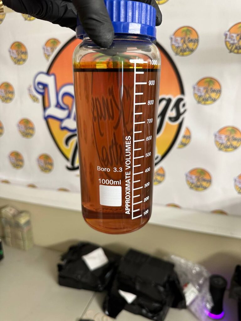 Raw THC Liquid